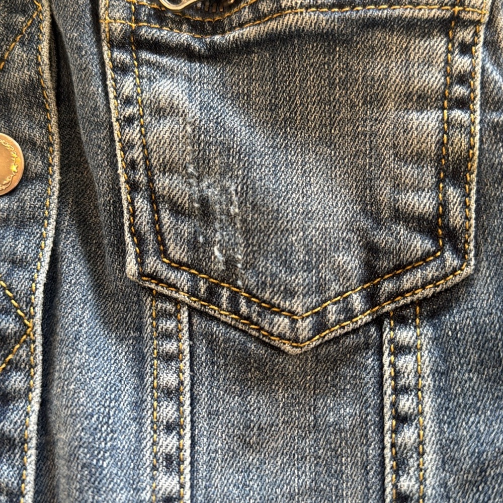 New Directions Weekend Women's Denim Jean Jacket Size Medium - Picture 6 of 8